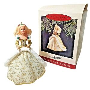 Hallmark Keepsake 1994 Holiday Barbie #2 Collector Series Christmas Ornament VTG